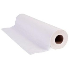 50pcs Disposable Non-Woven Bed Roll 31.5" X 70" 30g For Massage, White Bed Sheet