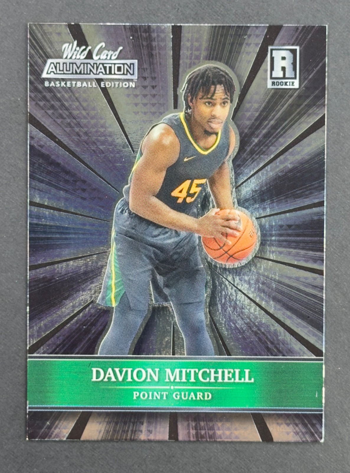 Davion Mitchell RC Wild Card Alumination 2021 #ABC-19 Rookie NBA Card