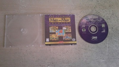 The Ultimate Might and Magic Archives - 7 Full RPG PC Games - Disc & Cover only