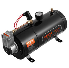 Vevor 12v Air Compressor With Tank 0.8 Gallon3 L Train Horn Air Compressor Vevor 12v Air Compressor With Tank 0.8 Gallon3 L Train Horn Air Compressor