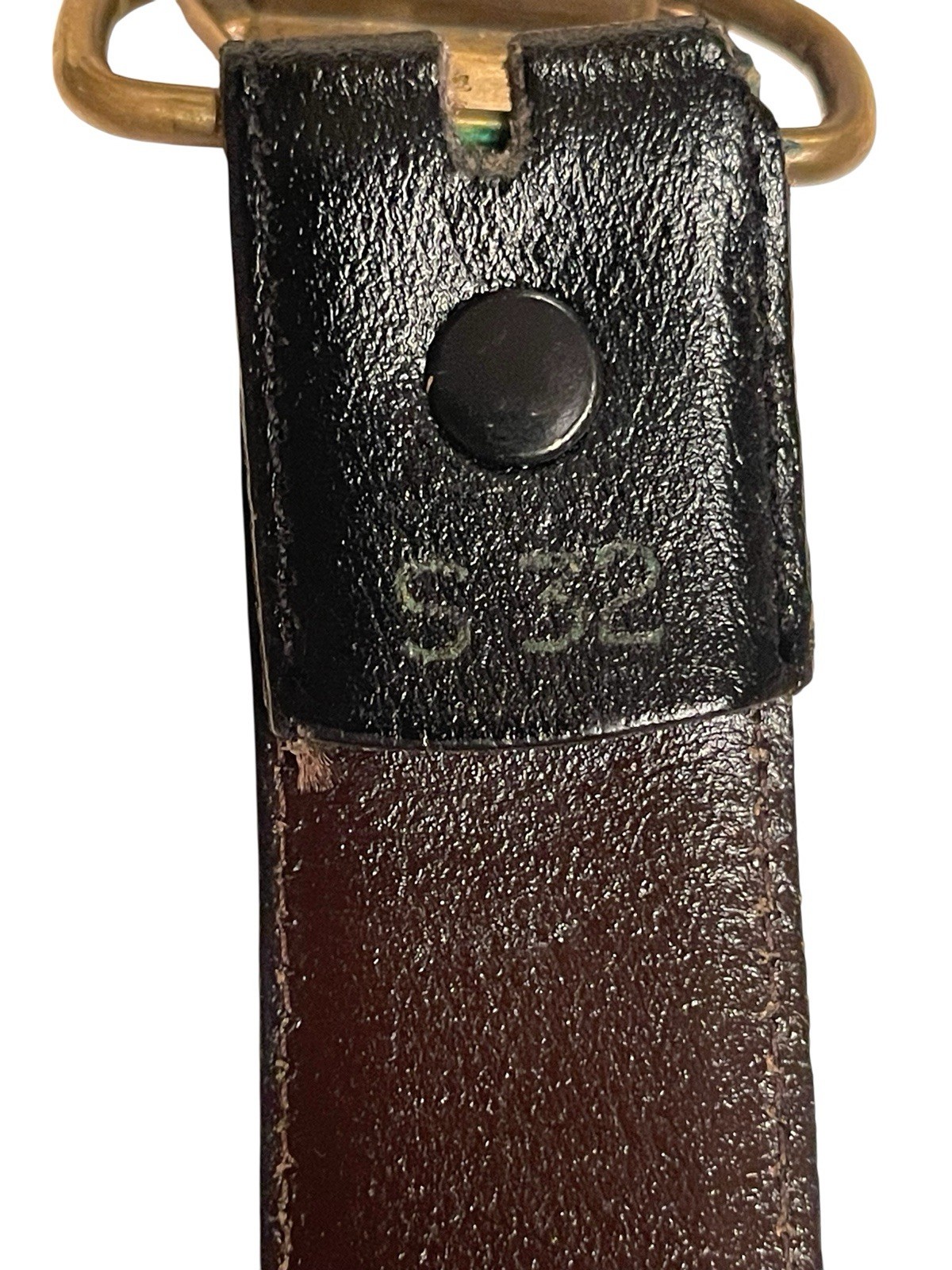 Vintage Basic Tool Supply Solid Brass Unicorn Belt - image 6