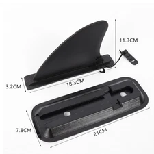 SUP Paddle-board Insert Tail Rudder Surfboard Tail Rudder Slide-In Fish Tail Fin