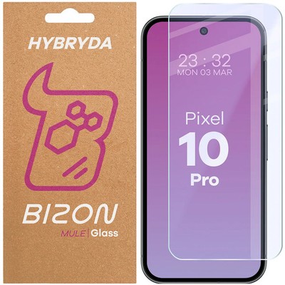 Schutzglas für Google Pixel 10 Pro Bizon Hybridglas Displayschutzglas Handyglas