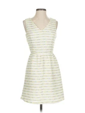 Olive and Oak Women White Cocktail Dress XS
