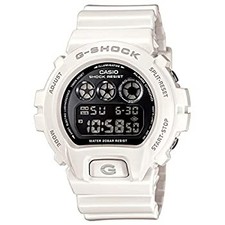 A3R Casio G-Shock Metallic Colors DW-6900NB-7 White Digital Watch z8m 