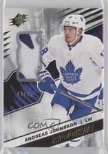 2018-19 SPx Rookies Premium Materials 12/25 Andreas Johnsson #R-AJ 2d8