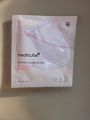 Medicube Salmon DNA PDRN pink collagen jelly gel mask overnight face mask 1 Pack