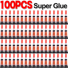 100X Liquid Super Glue Wood Rubber Metal Glass Cyanoacrylate Adhesive Stationery