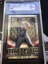 2023 Bowman Chrome Bowman Iconic Bobby Witt Jr. #BI-6 SGC 10 Gem Mint