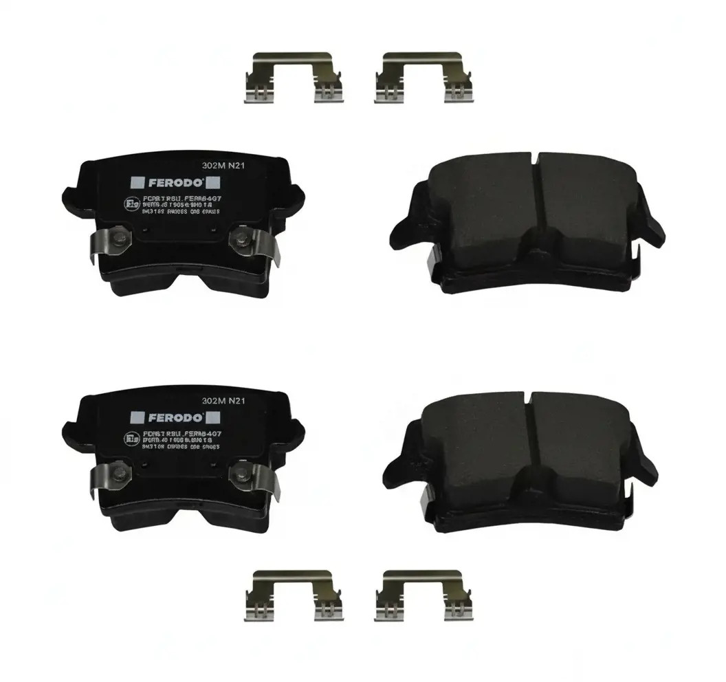 FERODO FDB1953 Kit pastiglie freno con segnalatore acustico usura, con accessori - Immagine 2