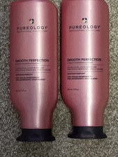 PUREOLOGY SMOOTH PERFECTION CONDITIONER 2 BOTTLES 9 OZ ~ NEW