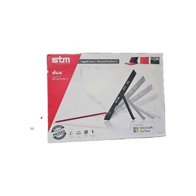 STM Dux Rugged Case for Microsoft Surface 3 (Black) STM-222-103J-01 NEW Open Box