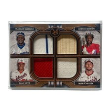 Topps MLB Museum Collection Vladimir Guerrero Andre Dawson Juan Soto 2021 Cards