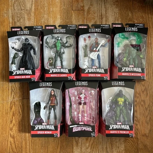 Marvel Legends Spider Man LIZARD BAF Wave Set de 7 Figuras (2018)
