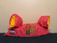 Paddle Pals Pink Starfish Safety Flotation Device Child 33-55 lbs