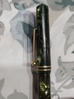 Wahl Eversharp Marble Green Fountain Pen With 14k Gold Fine Flexible Point Nib  — photo 7
