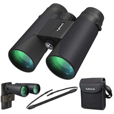 Compact 12x42 Binoculars with Smartphone Adapter
