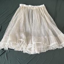 Vintage 1940s 50s Jerome H Cargill Petticoat Theater Costume Tulle Crinoline S