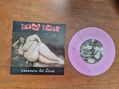 Baken Beans - Reason to live - Lila Vinyl Single 7   sexy cover