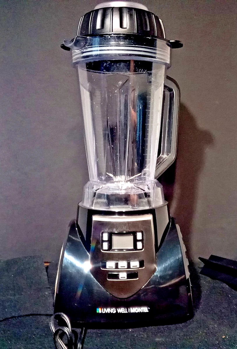 HealthMaster Elite Living Well Montel Williams Blender: Model JLA- 8 - Tested