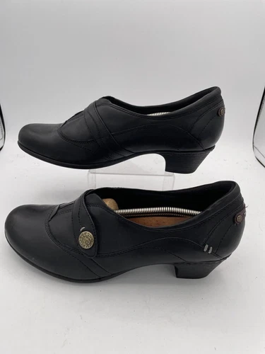 Mocassini Cobb Hill by New Balance da donna taglia 11M scarpe casual in pelle nera