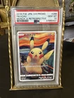 POKEMON PSA 10 GEM MINT PIKACHU 2018 SCREAM JAPANESE PROMO MUNCH CARD 288/SM-P