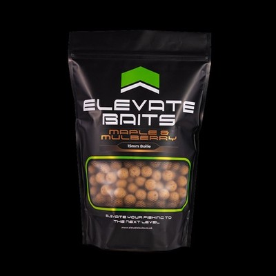 Elevate Baits Maple and Mulberry Boilie 15mm 1kg