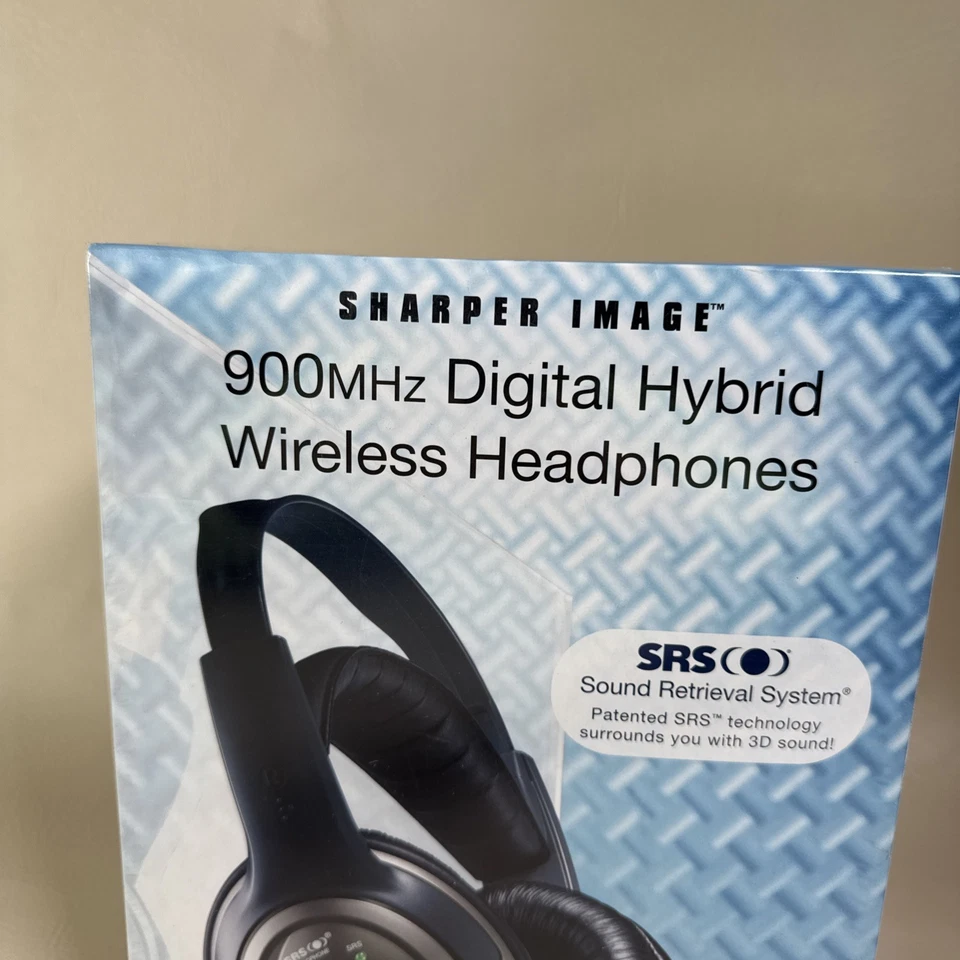 Sharper Image 900MHz Digital Hybrid Wireless Headphones Sealed - Image 3 of 4