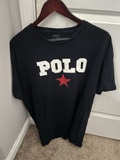 Polo Ralph Lauren Men  s T-shirt STAR XXL Blue Sport Classic