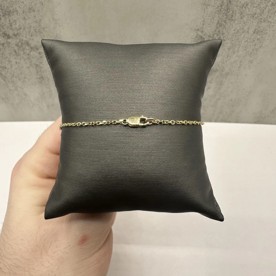 Pulseira de diamante da moda em ouro amarelo 14kt - 0,51 ctw GH SI2-I1, 7" - Imagem 3 de 4