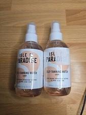 Lot of 2 ~ Isle of Paradise Self Tanning Water ~ LIGHT ~ 6.76 fl oz / 200 ml