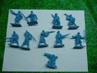 WW2 LOT 19 French army  PLASTIC VINTAGE 1:32 RARE   . !!!