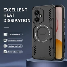 For Honor 400, Luxury Hybrid Armor Shockproof Heat Dissipation Hard Case Cover