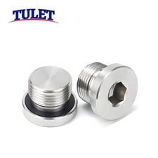 Hydraulic Allen Hex Socket Head Blanking Plugs with Seal Metric & BSP Thread