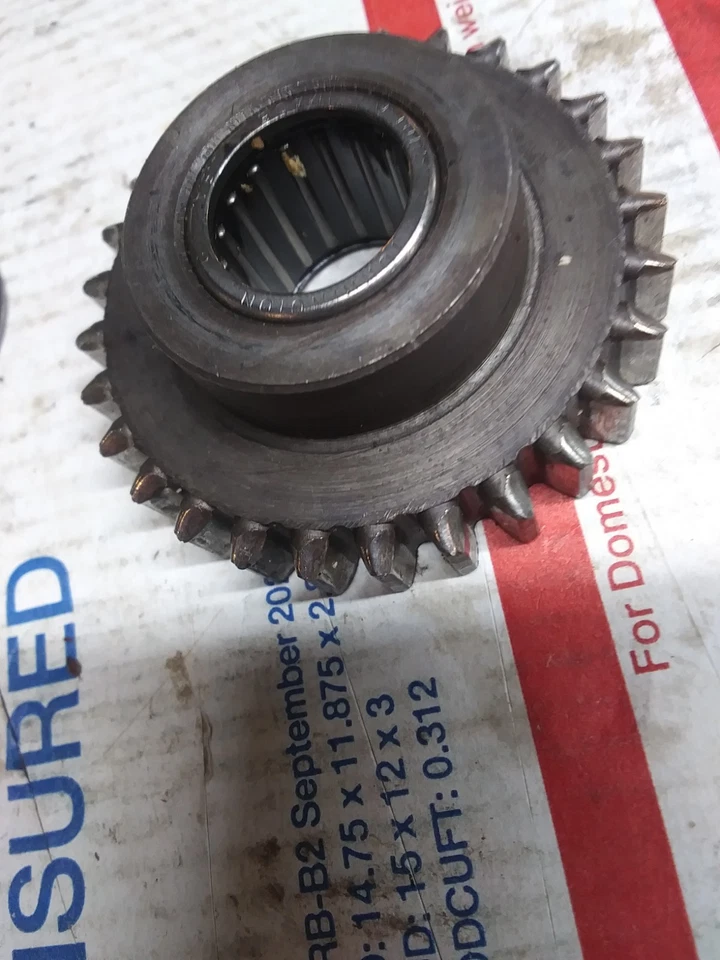 Engranaje de rueda loca inversa Sears Suburban SS12 con el rodamiento en buen estado Foto 3 de 4