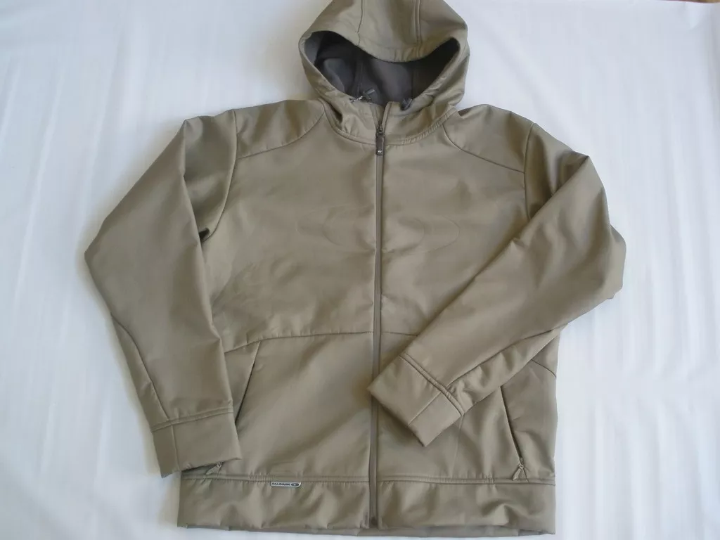 SALOMON SOFT SKIN WIND SHELL SKI SNOWBOARD JACKET MENS L