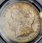 1904-O Morgan Silver Dollar - PCGS MS63 TONED BOTH SIDES - ✪COINGIANTS✪