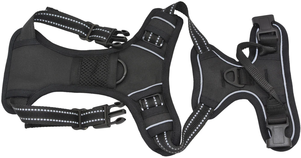 Dog Harness & Training Leash No Pull Control Adjustable Large Handle Heavy Duty