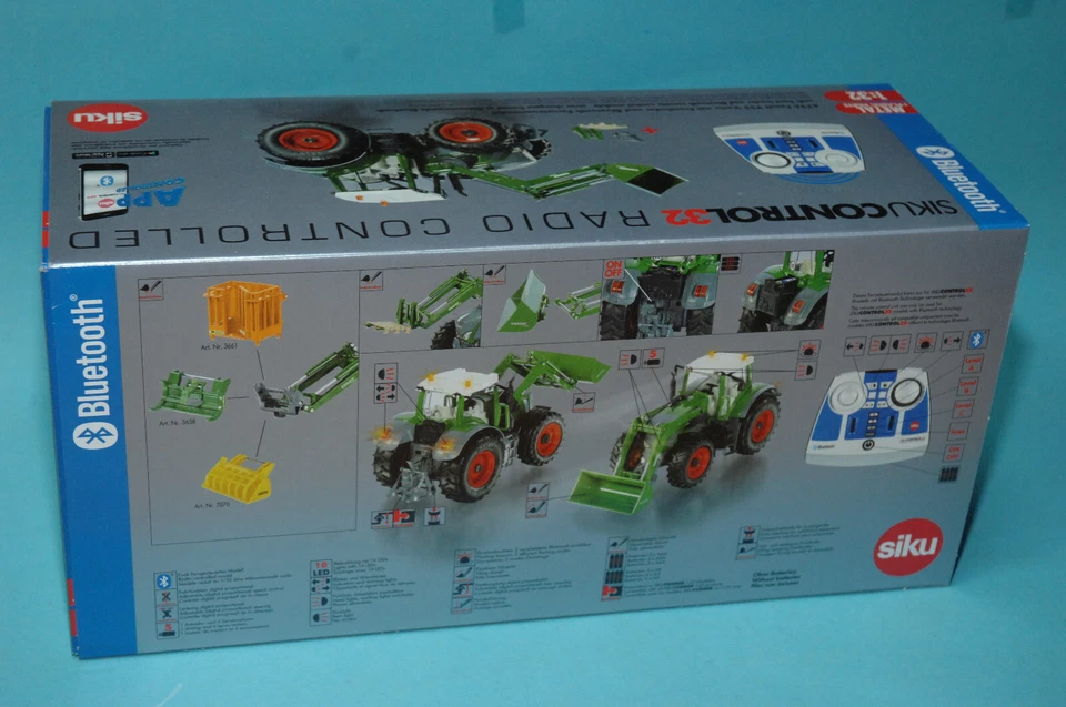 SIKU Control32 6796 Fendt 933 Vario mit Frontlader Bluetooth Fernsteuerung NEU - Bild 4 von 4