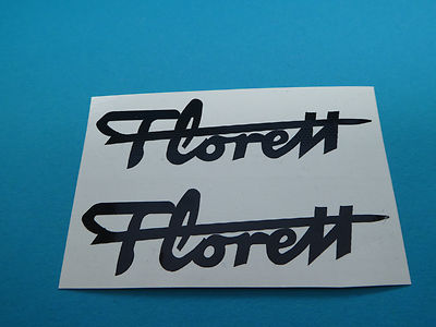Cretaceous sticker sticker lettering decal floret ''floret'' tank 