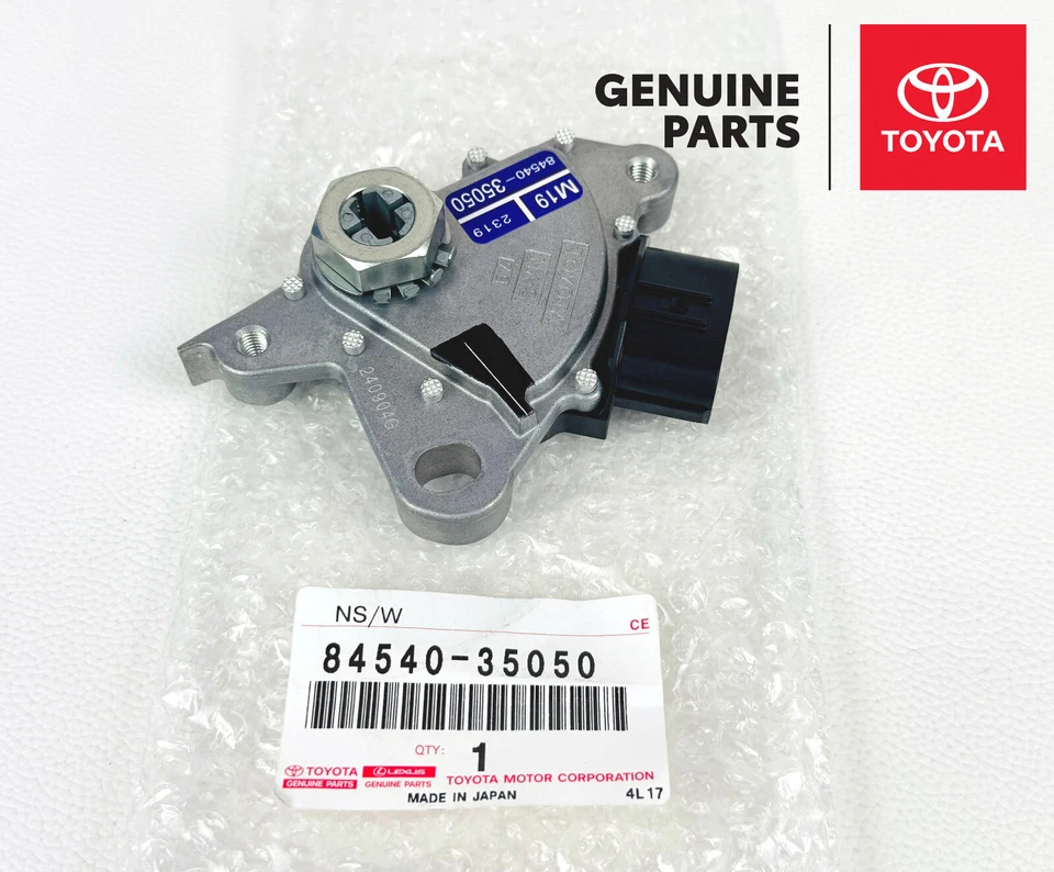 Interruptor de seguridad de arranque neutro original Toyota Tacoma 2005-2015 4Runner 2010 84540-35050 Foto 3 de 4