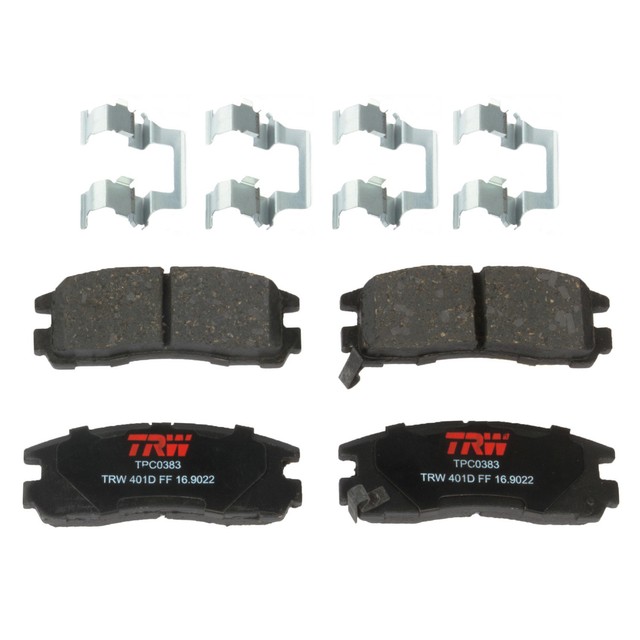 Disc Brake Pad SetPremium Disc Brake Pad Rear TRW TPC0383 eBay