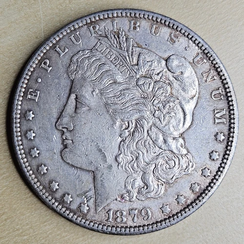 1879-S Rev 78 Reverse Of 78 Morgan Dollar AU About Uncirculated Almost MS