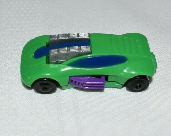 1994 Hot Wheels Green Race Car, Made in China