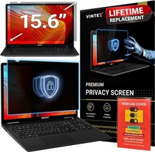 15.6 Inch Computer Privacy Screen Filter for 16:9 Widescreen Computer Monitor