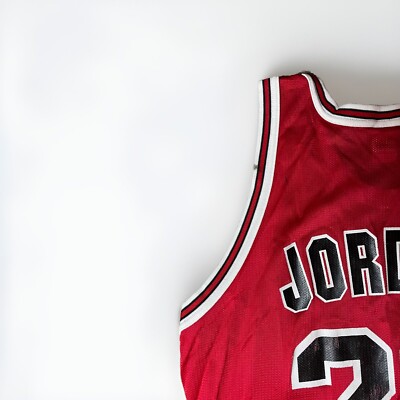 Champion Bulls Jordan 23 ジャージ Sサイズ Vtg Michael Jordan #23 Jersey Mens Size 44 L Chicago Bulls
