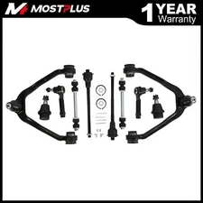 Set(10) Front Upper Control Arms Ball Joints For Escalade Silverado Sierra Yukon