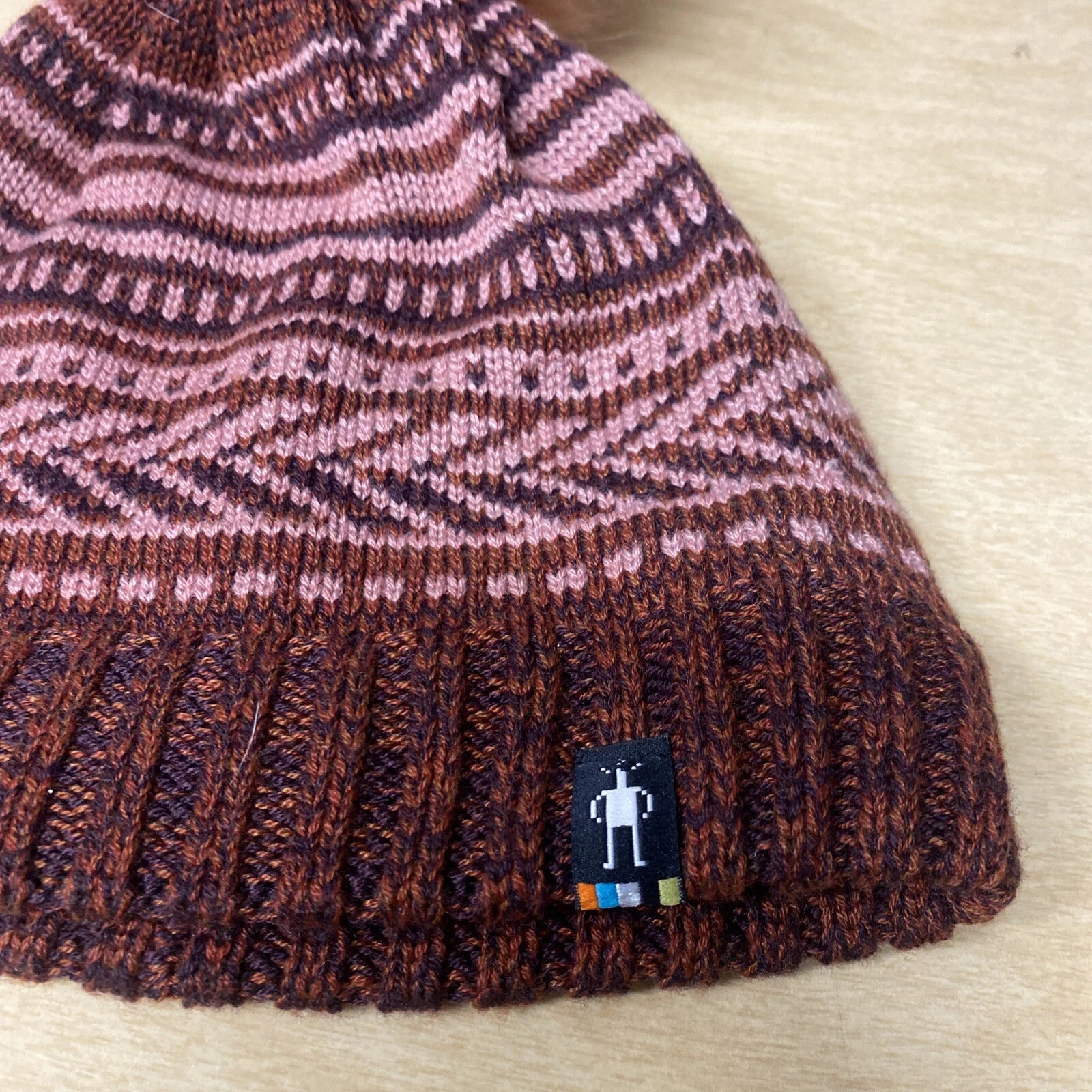 smartwool pom winter hat merino wool blend 