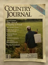 1993 May/June Country Journal Magazine John Nehring Builds Summer Porch (MH383)