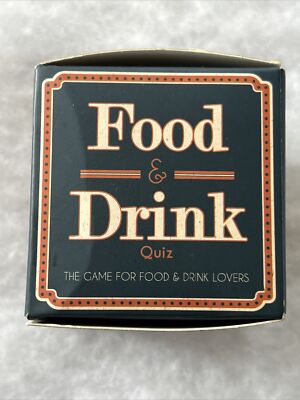 FOOD & DRINK FAMILY QUIZ CARD GAME